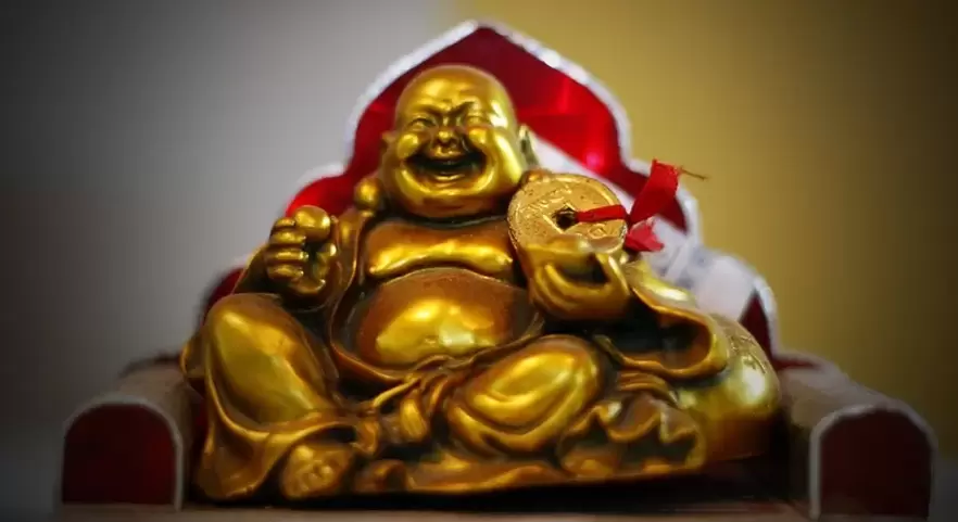 амулет на удачу-сміється Будда
